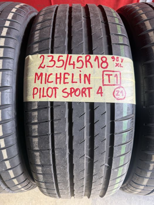Pneus 235/45/18 Michelin Homolgacao tesla completamente novos
