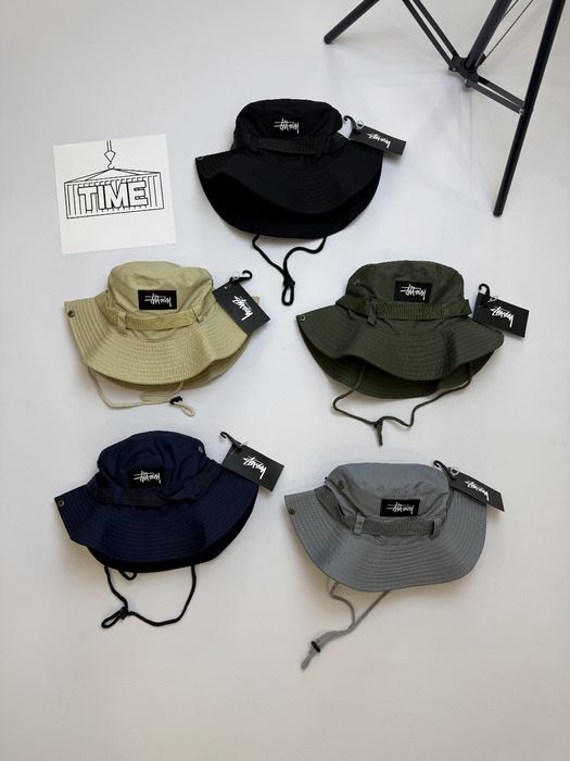 Stussy панама з утяжкою / стуссі стусси панамка на утяжках gorpcore style cap hat