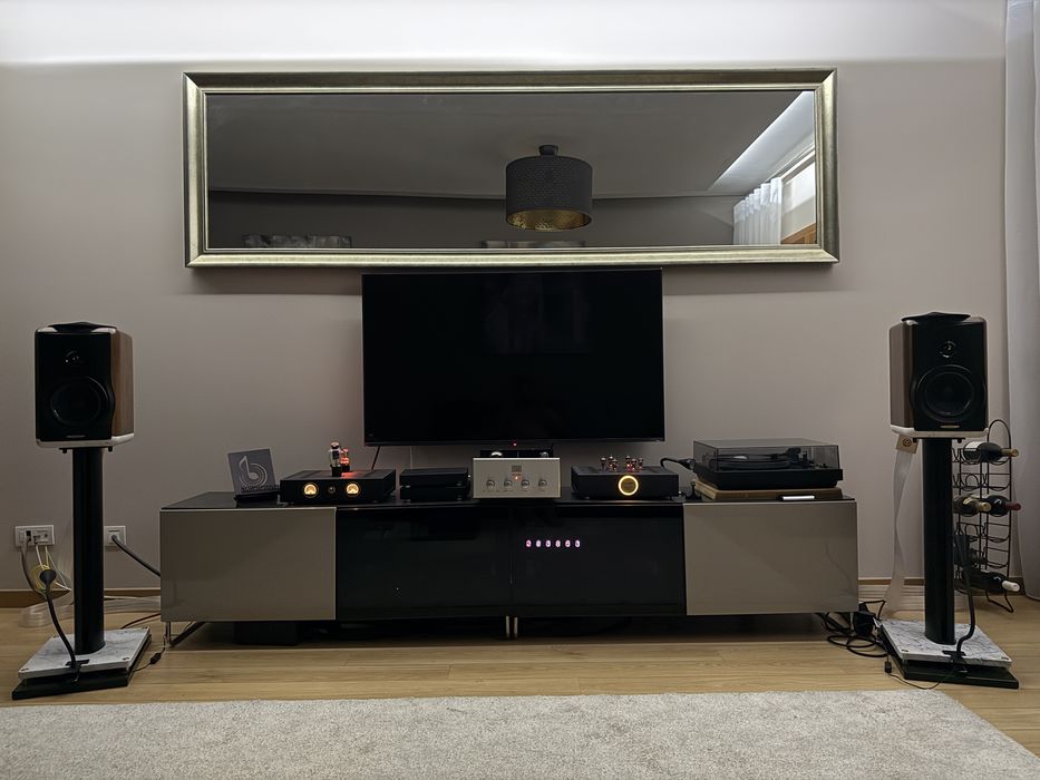 Sonus Faber Electa Amator 3 marmore de Carrara branco + suportes novas