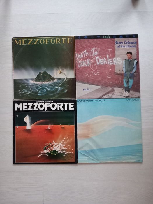 Lote LPs jazz Jean Luc Ponty Mezzoforte Billy Cobham Grover Washington