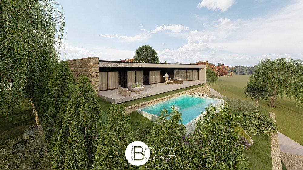 Terreno com Vista Rio + Projeto Incluído — Alpendorada