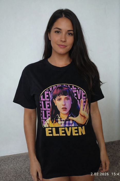T-shirt stranger things S nastka jedenastka