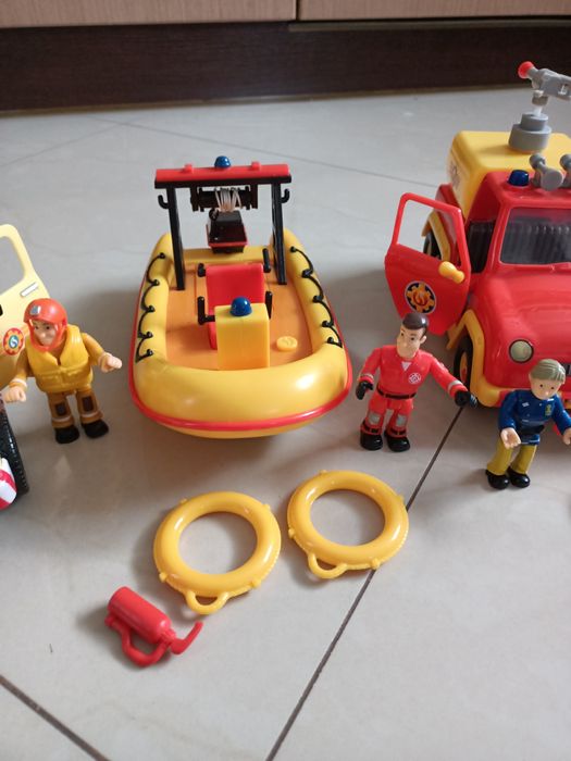 Strażak Sam zestaw pojazdów