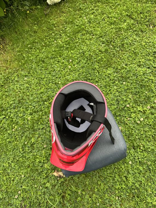 Kask FullFace 661 czerwony roz. S