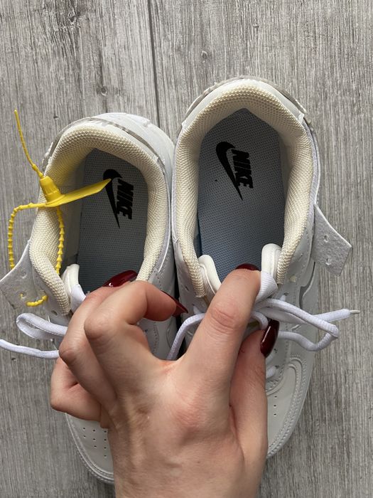 Buty sportowe sneakery białe nike 39 40