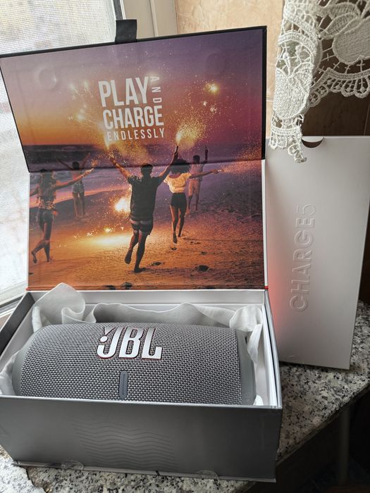 JBL Charge 5 — оригінал !Дуже довго тримає заряд!