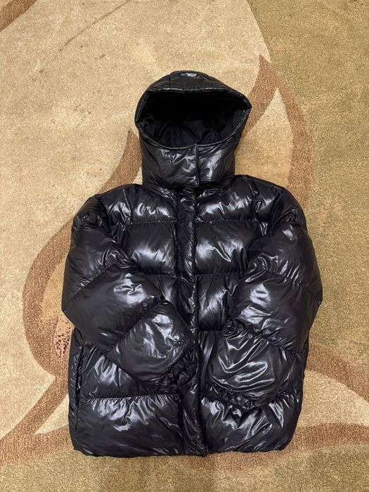 Пуфер жіночий чорний Sprandi