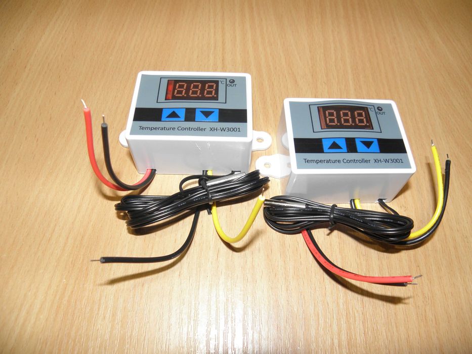 Термореле, терморегулятор XH-W3001 на 220В, 12В, 24В, з датчиком