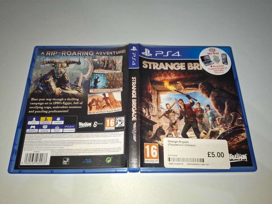 Strange Brigade - Sony PS4