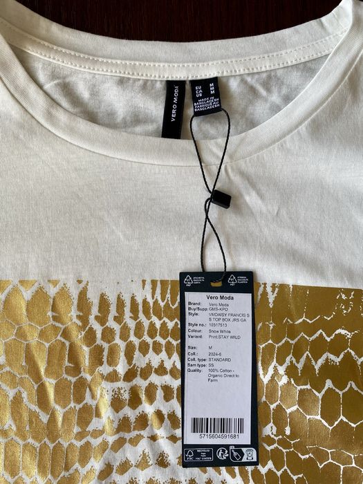 T-shirt, bluzka z krótkim rękawem - 100% bawełna