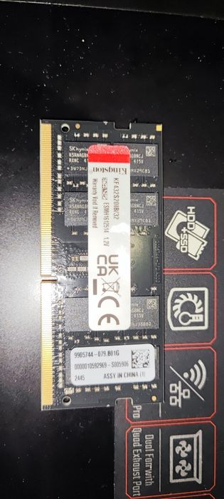 Kingston Fury 1x32 GB do Laptopa