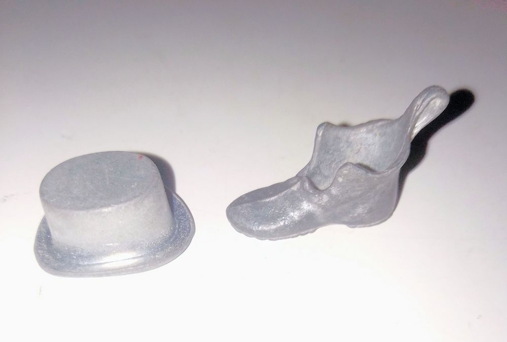 Peças 2 de Jogo Monopólio de 1935.