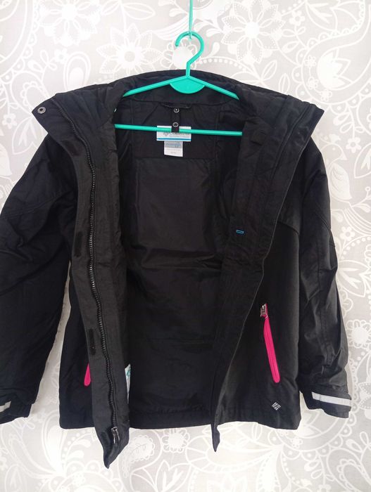 Wszechstronna kurtka 3-w-1 + bluza polar Columbia 134/140