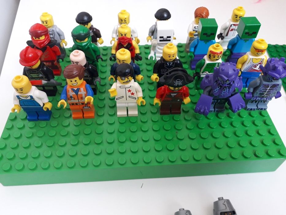 Figurki LEGO City, Mincraft, Marvel, Knights, Ninjago, Chima