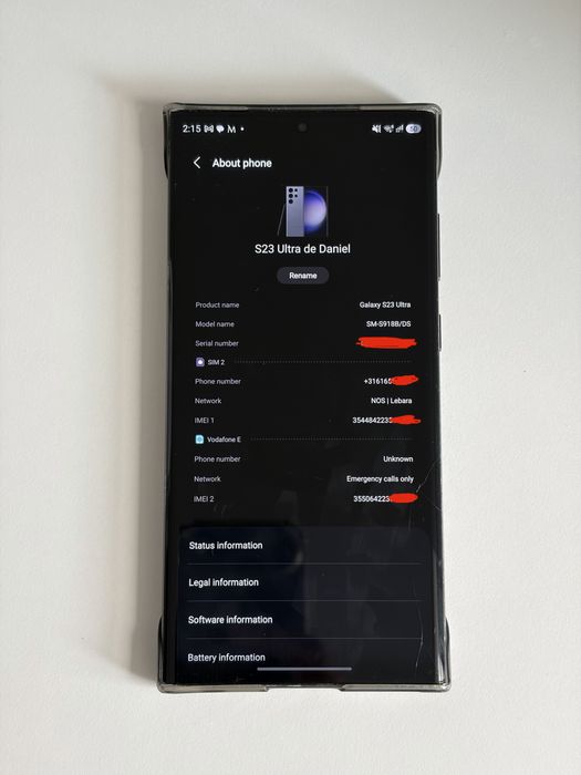 Samsung S23 Ultra 512 gb