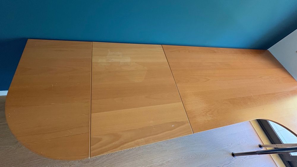 Secretária IKEA GALANT de canto XL 2,50 m – modular – pés reguláveis
