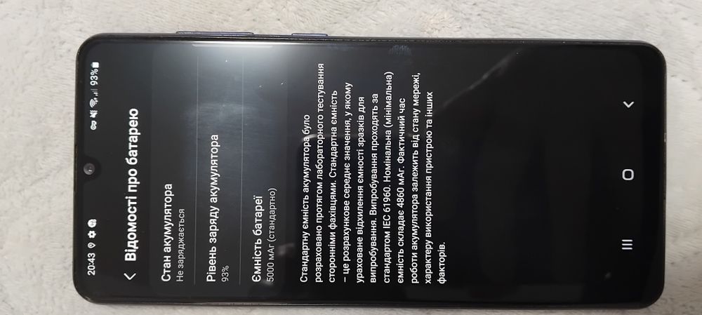 Samsung A31 128гб, озу 4гб, стан ідеальний