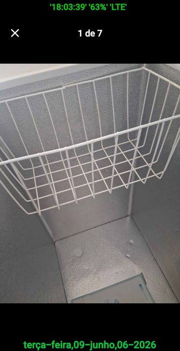 Arca Congeladora Horizontal Iberna - Grande - Bom Estado - Fundão