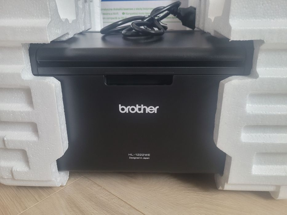 Nowa drukarka laserowa WI-FI Brother HL-1222WE z tonerem
