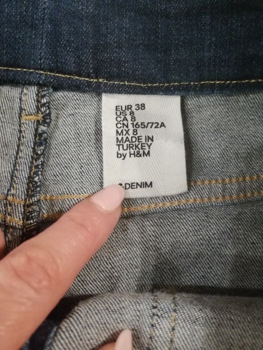 Jeansowa spódnica denim H&m 38