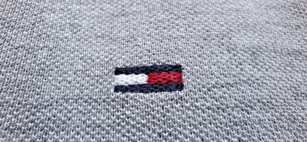 Tommy Hilfiger, T-shirt bluzka koszulka polo na krótki rękaw, roz. S