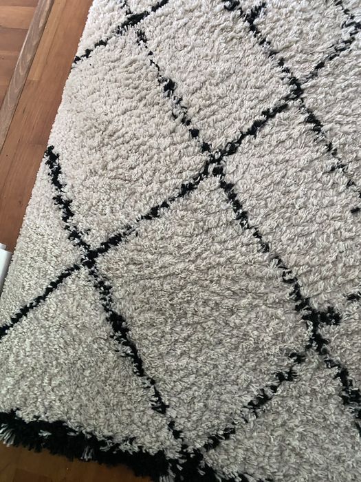 Tapete pelo alto, modelo rabisco, La Redoute 120x170