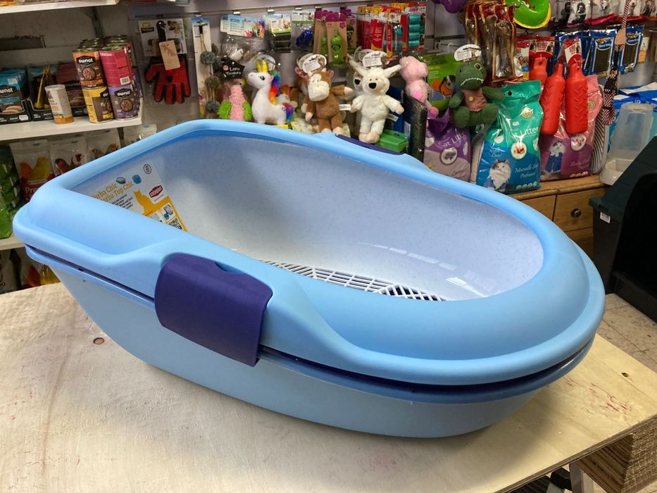 NOVO - Trixie Bandeja higiénica para gatos, WC gato, caixa de areia