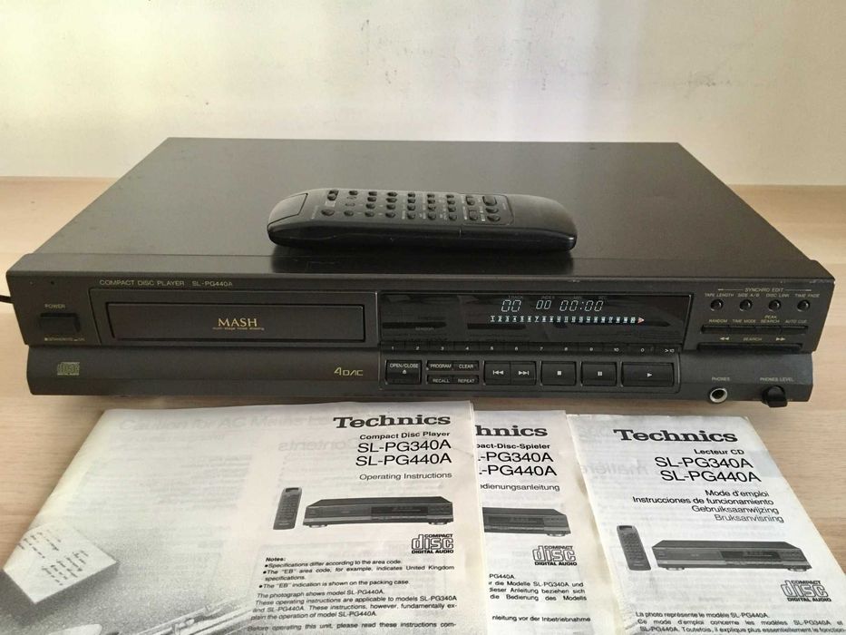 Technics SL-PG440A - leitor de CD