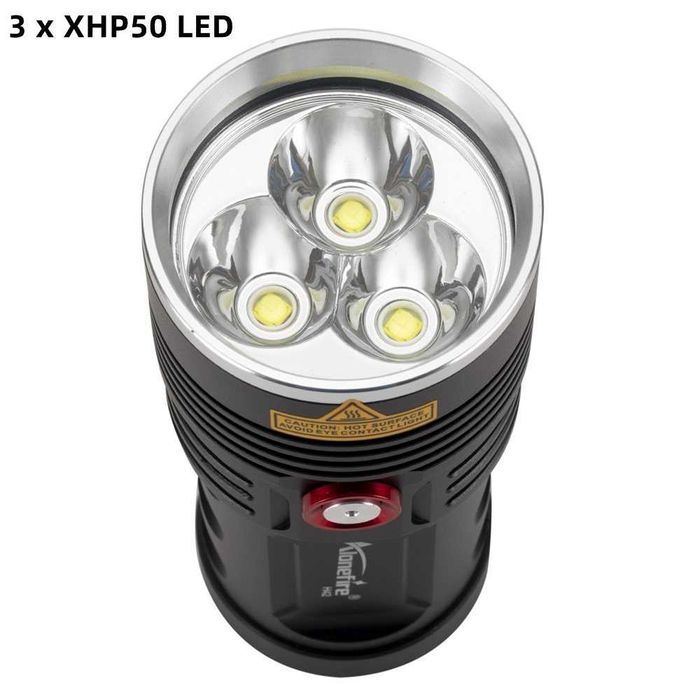 Latarka o potężnej mocy AloneFire H42 3 x XHP50 LED