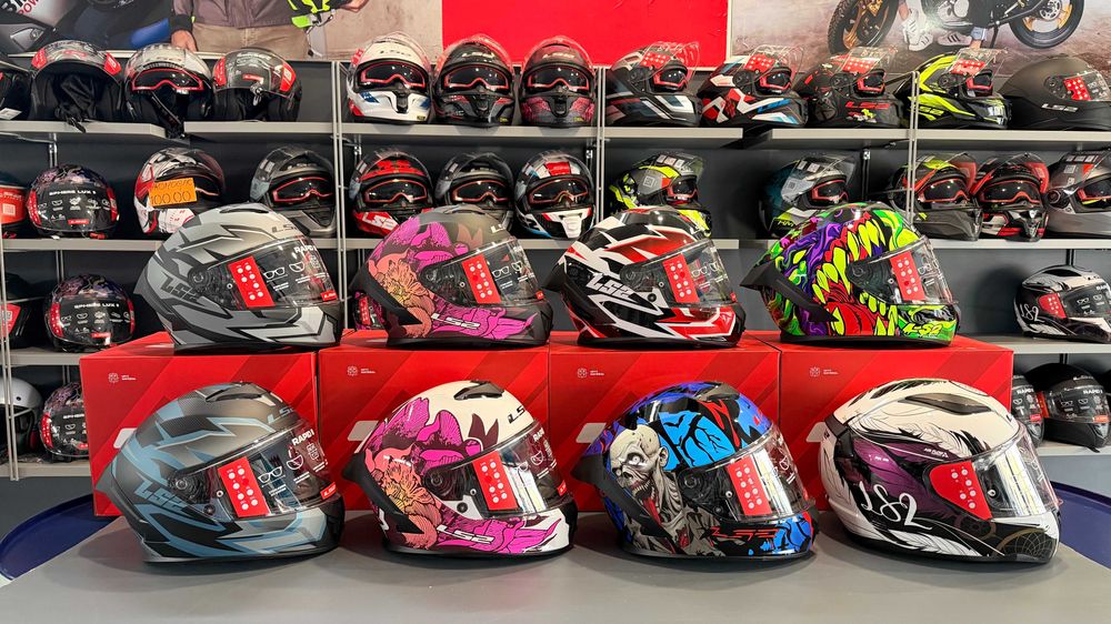 Capacete fechado / integral / modular / cross / aberto moto LS2
