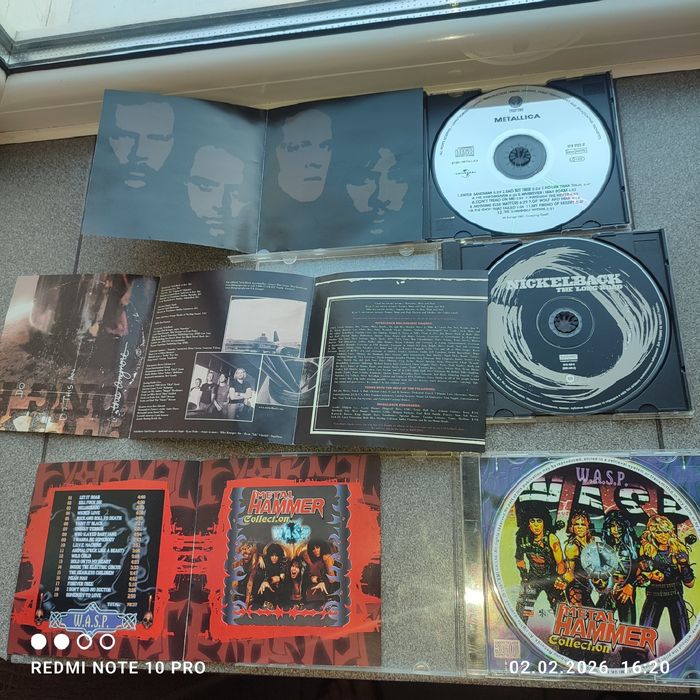 Metallica,Wasp, Nickelback