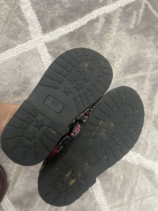 Осінні черевички чобітки для дівчинки