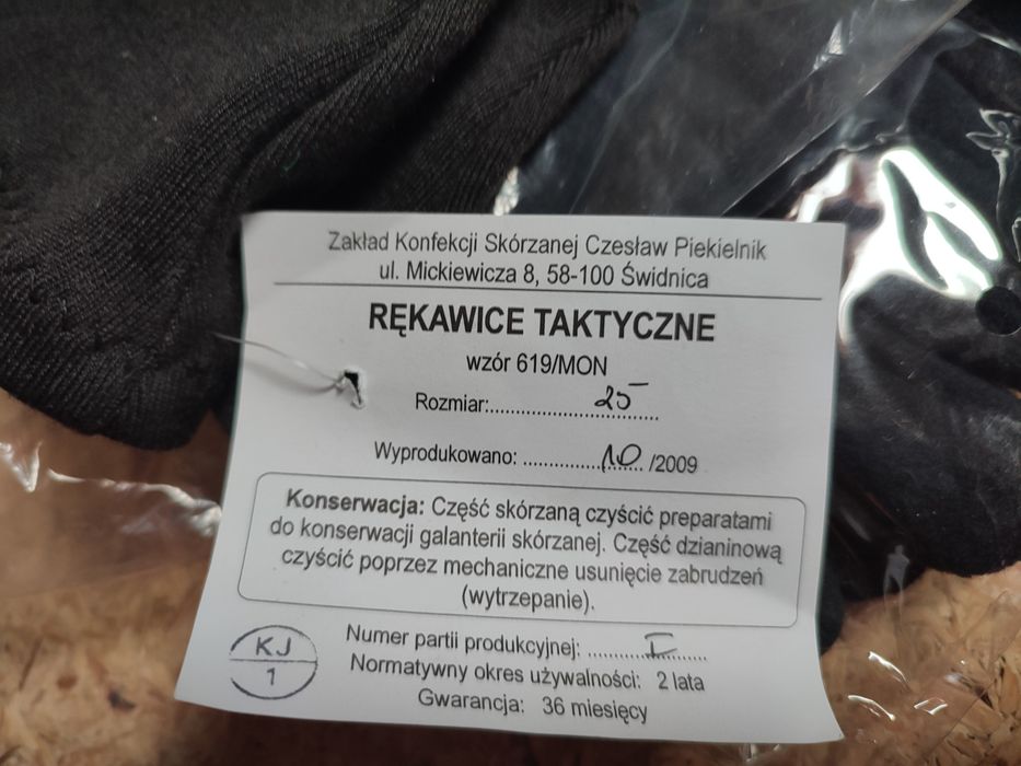 Rękawice taktyczne, zimowe wojskowe