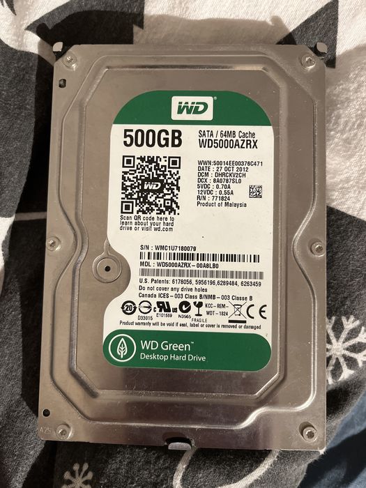 Dysk HDD 500gb desktop