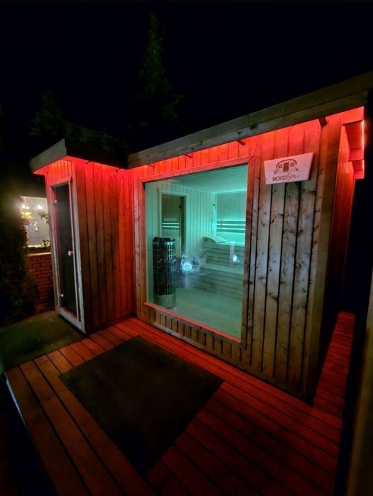 Sauna jacuzzi balia taras dom modułowy kredyt lub leasing producent