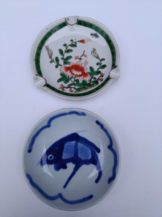 Peças Porcelana Chinesa Centenárias 14 cm República