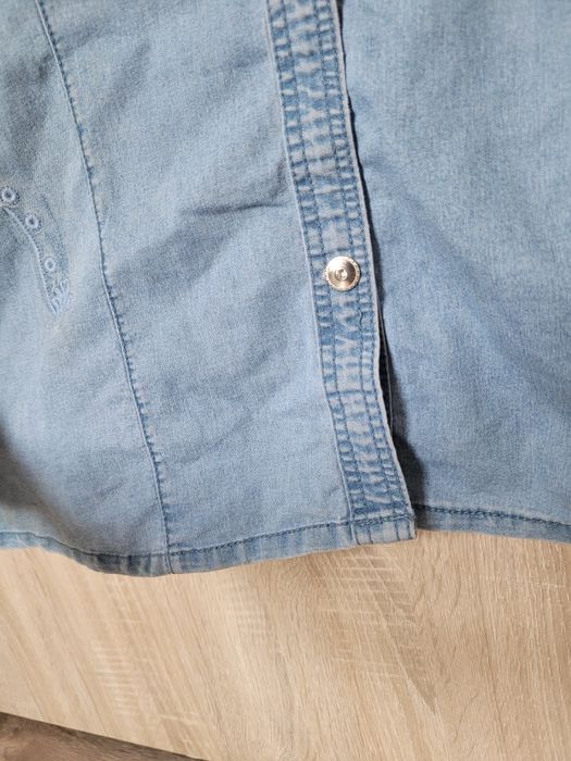 Jeansowa koszula 4XL
