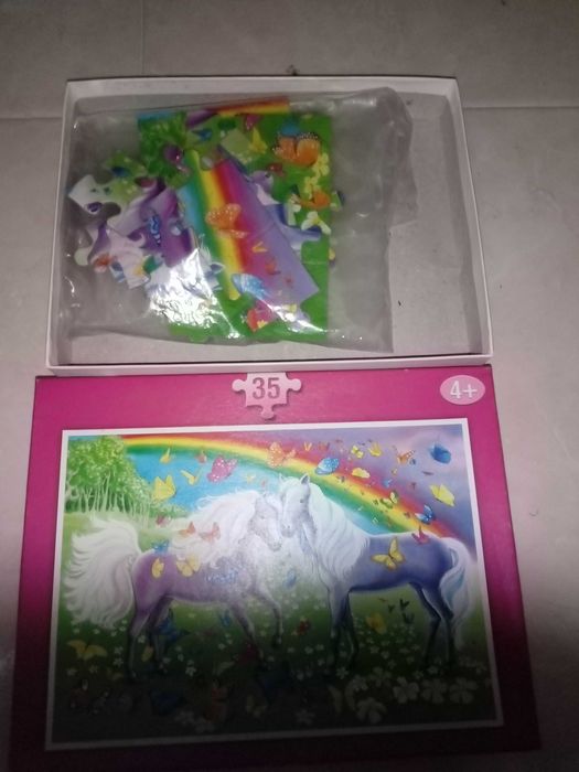 puzzles e bonecos para crianças