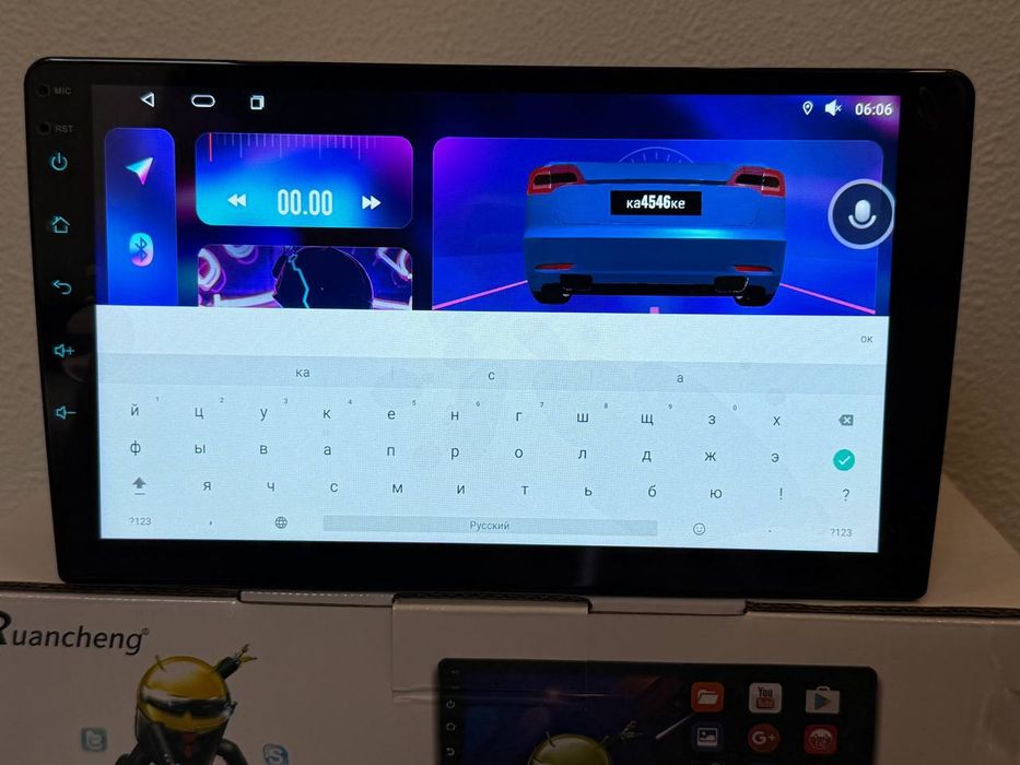 Магнитола 9" 4/64гб, 8 Ядер с Сим Картой 4g и 5g TDA 7851 Carplay