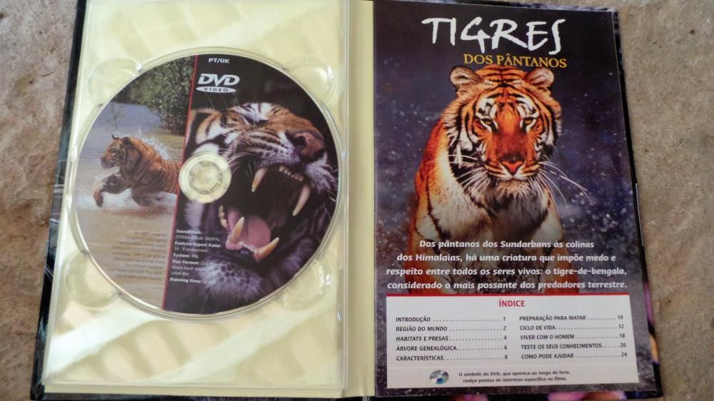 DVD Tigre dos pantanos