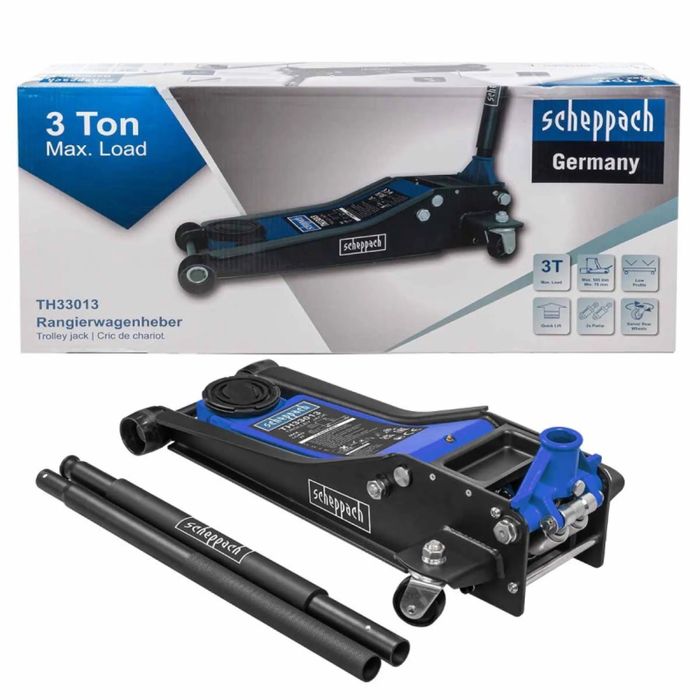 Домкрат підкатний 3т 5мм-505мм SCHEPPACH SCH-TH33013 Germany