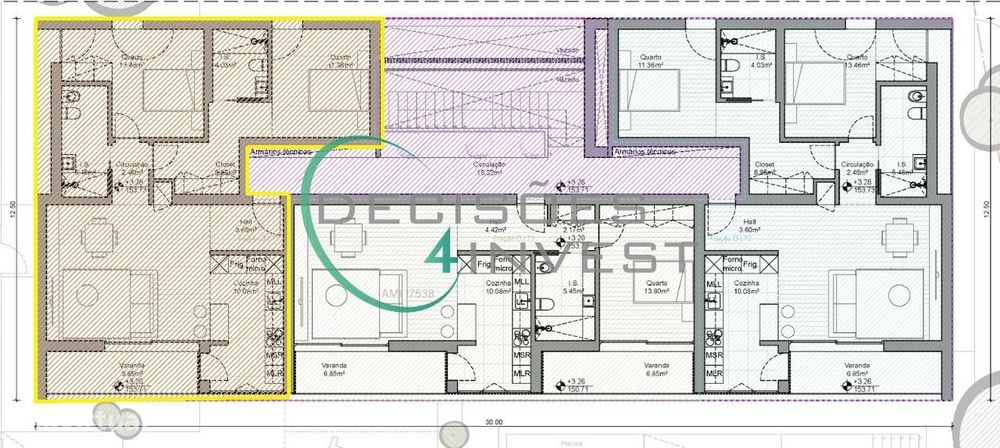 Apartamento T2 em condomínio fechado, com piscina aquecida | Albergari
