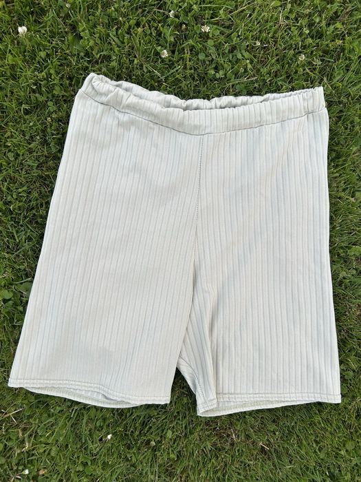 Leginsy kolarki w prążki z missguided