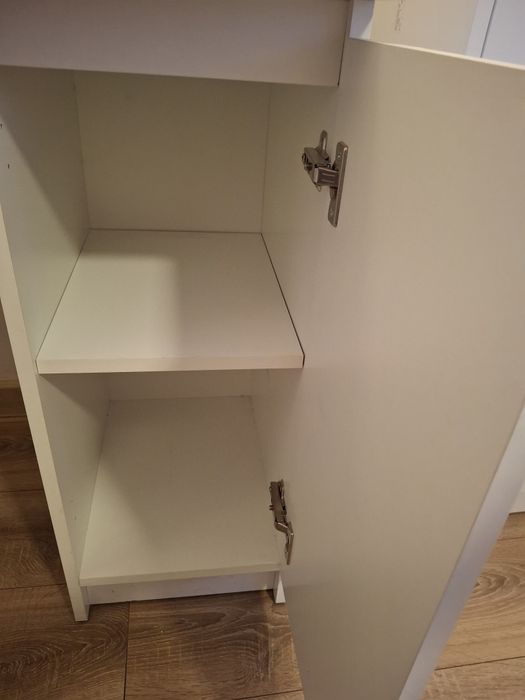 Biurko narożne białe