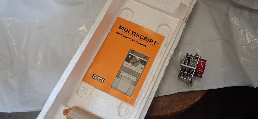 Multiscript 2 Goerz electro