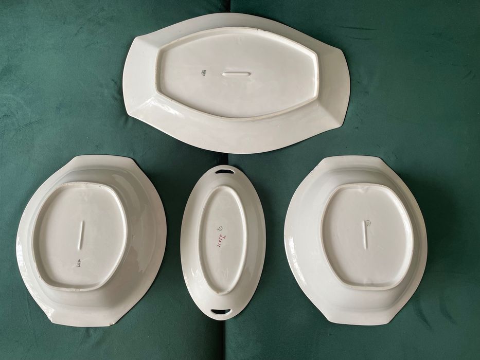 Stare porcelanowe półmiski KPM Wałbrzych