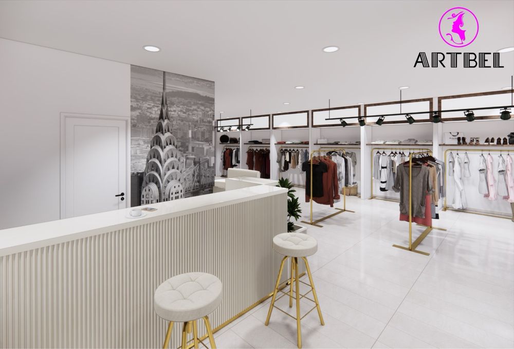 Fabrica Mobiliario lojas roupa e comercia