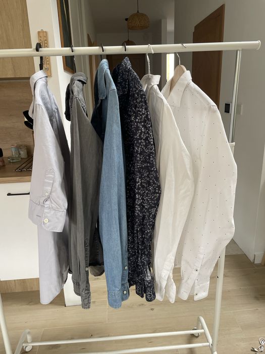 5 koszul M, M/L slim. Zara, Mango, Esprit, All Saints