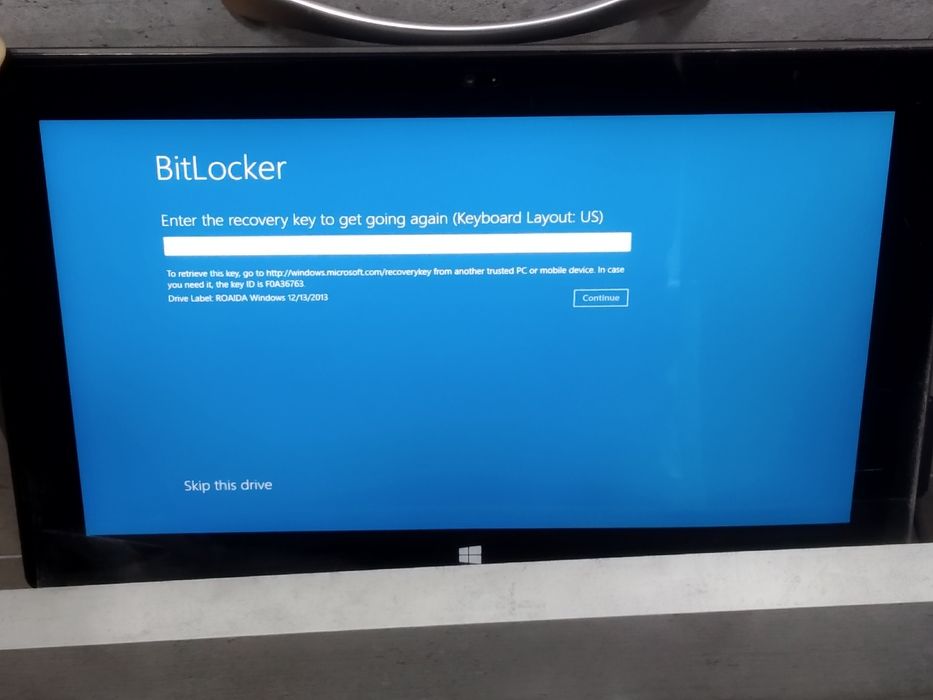 Ноутбук Microsoft Surface RT 32Gb  (model 1516)