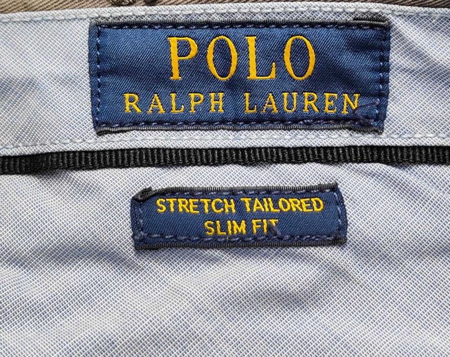 Wr) POLO RALPH LAUREN męskie spodnie materiałowe Roz.31/34
